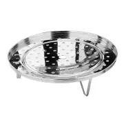 Steaming Pan Heat Resistant Multi-purpose Smooth Edge Vegetable Steamer Reusable