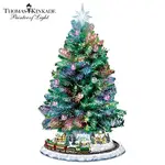 Thomas Kinkade Holiday Sparkle Christmas Tabletop Tree