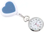 [Holibanna] 1pc Pocket Watch Pink Portable Nurse Watch Badge Watch Nurse Keychain Lapel Watch Nurses Change Modern Watch Clip on Watch Hanging Nurse Watch Watches for Gold Fob Pixel Alloy