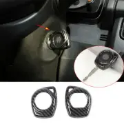 For Suzuki Jimny 2019-22 Carbon Fiber ABS Key Case Protector Cover Key Fob Shell (for: Suzuki)