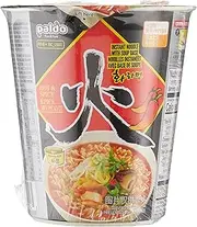 Paldo King Cup Hwa Ramyun Flavour Instant Noodles 65 g (Pack of 6)