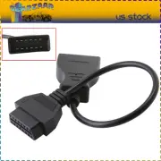 1pc 12 Pin OBD1 To 16 Pin OBD2 Convertor Adapter Cable For GM Diagnostic Scanner