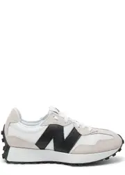 New Balance 327 Panelled Mesh Sneakers - White And Black - 5.5 (IT38 / UK5), new Balance Trainers, Leather - 5.5 (IT38 / UK5) 5.5 (IT38 / UK5)