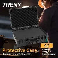 在飛比找momo購物網優惠-【TRENY】防水抗壓氣密儀器箱-47款