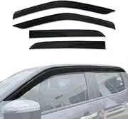 AUSGO Weathershields Compatible with Mazda BT-50 BT50 TF Series Dual Cab 2020-Onwards, Injection Weather Shields Window Visors Wind Deflectors Sun Rain Guard 4PCS Set