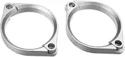 daili store 2pcs Galvanized Car Auto Exhaust Flange Repair Pipe 50mm Exhaust Pipe 82007050 Compatible With BMW E24 E32 E39 Z1 Repair Kit Parts