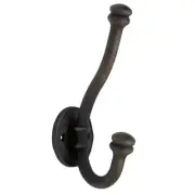 6-2/3" Jumbo Hammered Hook Oil Rubbed Bronze