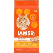 IAMS Proactive Health Healthy Adult Dry Cat Food with Chicken, 7 lb. Bag