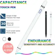 Rechargeable Touch Screen Stylus Pen For iPhone iPad iPod Tablet PC AU