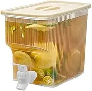Drinks Dispenser, Hot and Cold Drinks Dispenser, 3.9 Litre Large Capacity Portable Jar, Drink Jar, Domestic Ice Water Server