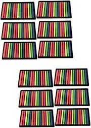 TEHAUX 2pcs 6 6 Books of Notepaper Professional Reading Strips Sentence Markers Highlighter Tape Page Marker