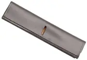 Aintree Curb Chain Leather Closed Cover Brown Horse Pony Bridle