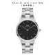 【Daniel Wellington】DW 手錶 Iconic Link 36mm/40mm精鋼錶 耀目亮銀(DW00100204)