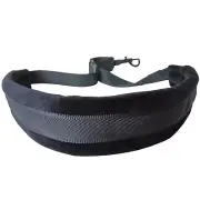 Xinlink Professional Black Colored Padded Alto Tenor Saxophone Neck Strap wit...