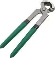 Qlvily 8 inch Hoof Nipper with Rubber Handle, Heavy Duty Farrier Trimmer for Cutting Horse/Goat/Cow/Donkey/Animal Hooves, Strong