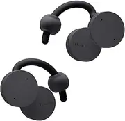 nwm Open Ear Fully Wireless Ear Speakers nwm DOTS | Earless Earbud Ear Speakers Bluetooth 5.3 NTT sonority Charcoal Black