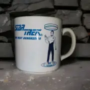 Star Trek Next Generation Data Signature Mug. HEAT REACTIVE!!!