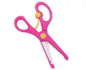 15PC Mini Children Scissors Kawaii Stationery Kid novelty Crafts DIY Plastic Scissors Students Cute Craft Kindergarten Supplies