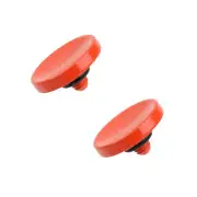 2x Orange Soft Shutter Release Button f Nikon Df M2 F3/Rollei(LM mount)/Fuji X30