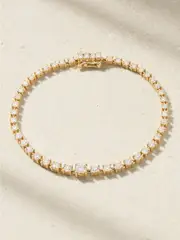 [Anita Ko] Anita Ko - Rope 18-karat Gold Diamond Bracelet - 16 16 Gold