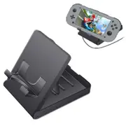 Catzon NS042 Switch Mini Stand Adjustable Foldable Compact Bracket Holder For Nintendo Switch Console Controller-Black