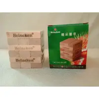 在飛比找蝦皮購物優惠-海尼根 Heineken 精采星年 星采 原木 益智 疊疊樂