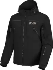 FXR Ridge Pro Trilaminate 2025 Snowmobile Jacket, black, Size M for Men