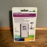 Leviton Decora Digital 3-Way In-Wall SWITCH Remote White/Light Almond DD0SR