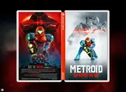 Metroid Dread Cover Art: Special Edition Style Insert & Case for Nintendo Switch
