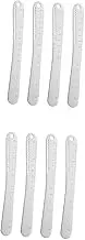 Gatuida 2sets Butter Spreader Stainless Steel Jam Spatulas Portable Spreader Kitchen Tools for Cheesy Spreads 4pcs*2