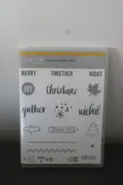 Stampin' Up Stamp Set of 15 SEASONAL SNAPSHOT 2015 Clear L