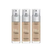 3 x L'Oreal Paris True Match Super Blendable Liquid Foundation 30mL - 2.N Vanilla