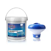 Pool Cleaning Tablets, Magic Pool Cleaning Tablets, Multifunction Chlorine Tablets, Instant Pool Cleaning Tablets for Swimming Pool Spa Hot Tub Bat...