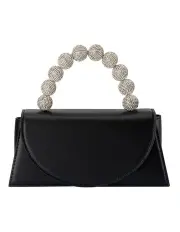 [Olga Berg] Gianna Top Handle Bag in Black