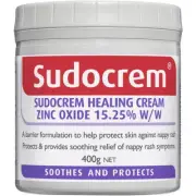 Sudocrem Healing Cream for Nappy Rash - 400g Tub Barrier Cream Soothing Relief