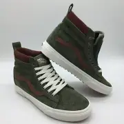 Vans Men/Women's Shoes "Sk8-Hi MTE''(MTE)Deep Lichen Gr/Rt Br. Pls rd size chart