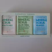 Lush Saponifico Varesino Mineral Exfoliating Goat Milk, Aloe Vera, Seaweed Soaps