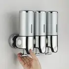 1/2/3 Soap Dispenser Wall Mounted Liquid Bathroom Hand Soap Shower Gel Shampoo❆⇝