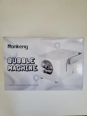 Bubble Machine, Nonkeng Built-in Tank and Bubble Maker, Automatic Bubble Machine