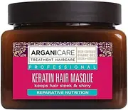 Arganicare Keratin Nourishing Hair Mask with Certified Organic Argan Oil for dry and damaged hair 16.9 fl oz