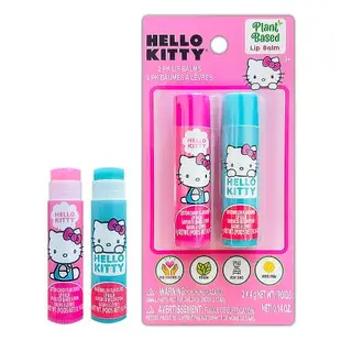 【免運】Hello Kitty護唇膏二入裝4g/0.14oz x1組