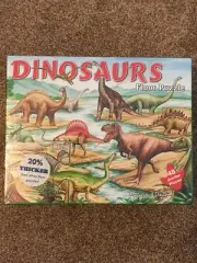 Melissa & Doug Dinosaur Floor Puzzle 48 Pieces 2'X3' NEW Sealed