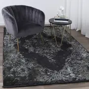 Brand Ventures Brooklyn Distressed Medallion Emerald Green Rug