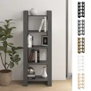 Solid Wood Book Cabinet/Room Divider Storage Rack Shelf Multi Colours vidaXL
