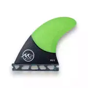M21 Sports Green Performance Thruster Fins || Futures Surfboard Shortboard Fins