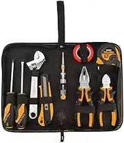 Tolsen 9 Pieces tools set | best for Household | Hand Repair portable Tool Set | Small Hand Tool Kit | Multi-Purpose Tool Set | Repair Tools Set with Portable Tool Pouch