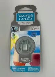 YANKEE CANDLE Air Freshener BAHAMA BREEZE Smart Scent Car Vent Clip