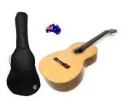 Miguel Rosales Model 10 Solid Spruce Top Classical Guitar+Free Gig Bag & Strings
