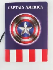 Captain America SHIELD Passport Case Wallet Protector Cover Birthday Gift him