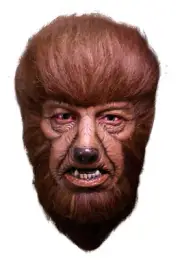 The Wolf Man Mask Universal Monsters Chaney Entertainment Trick or Treat Studios